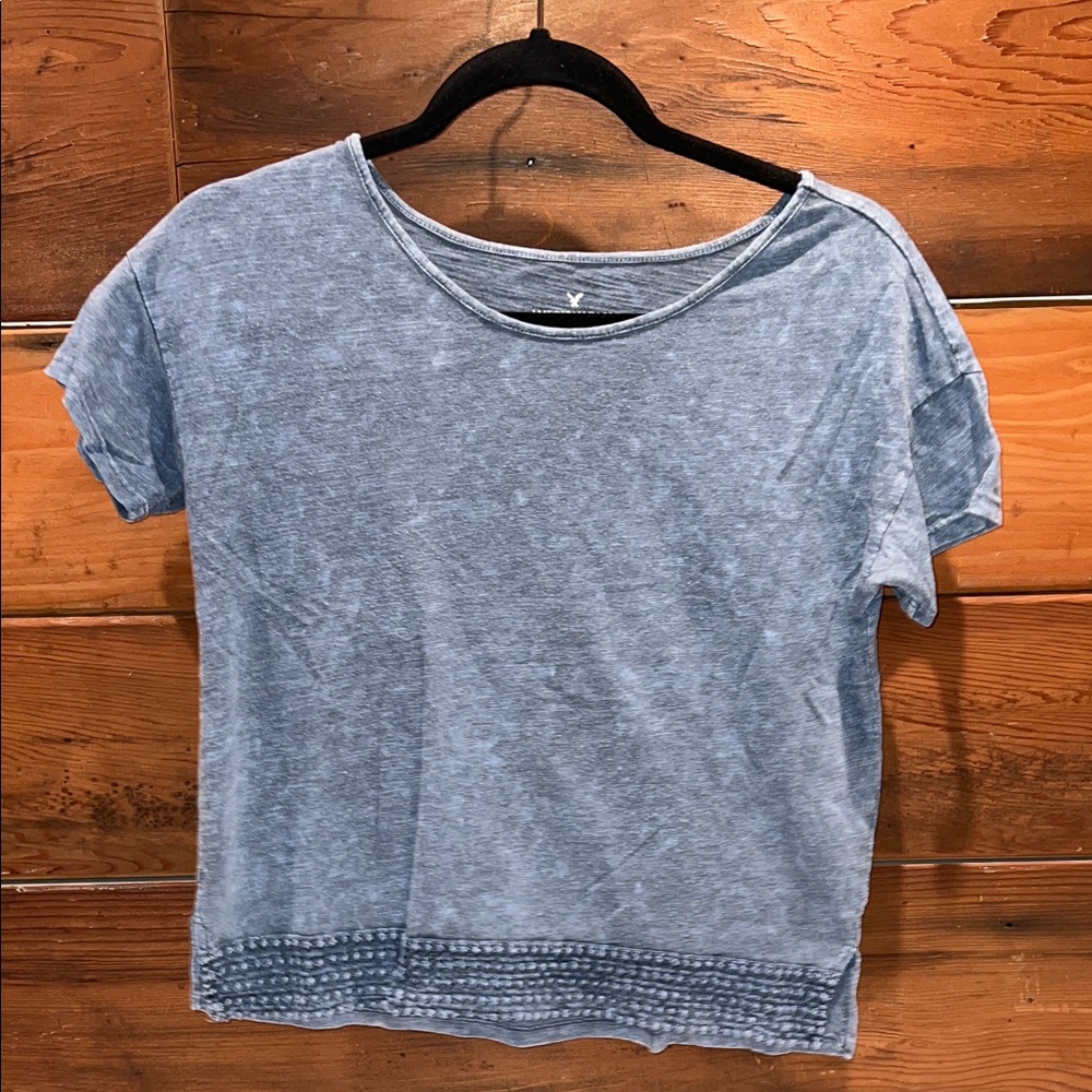 🔥‼️American Eagle Outfitters Light Blue Short Sleeve Tee‼️🔥